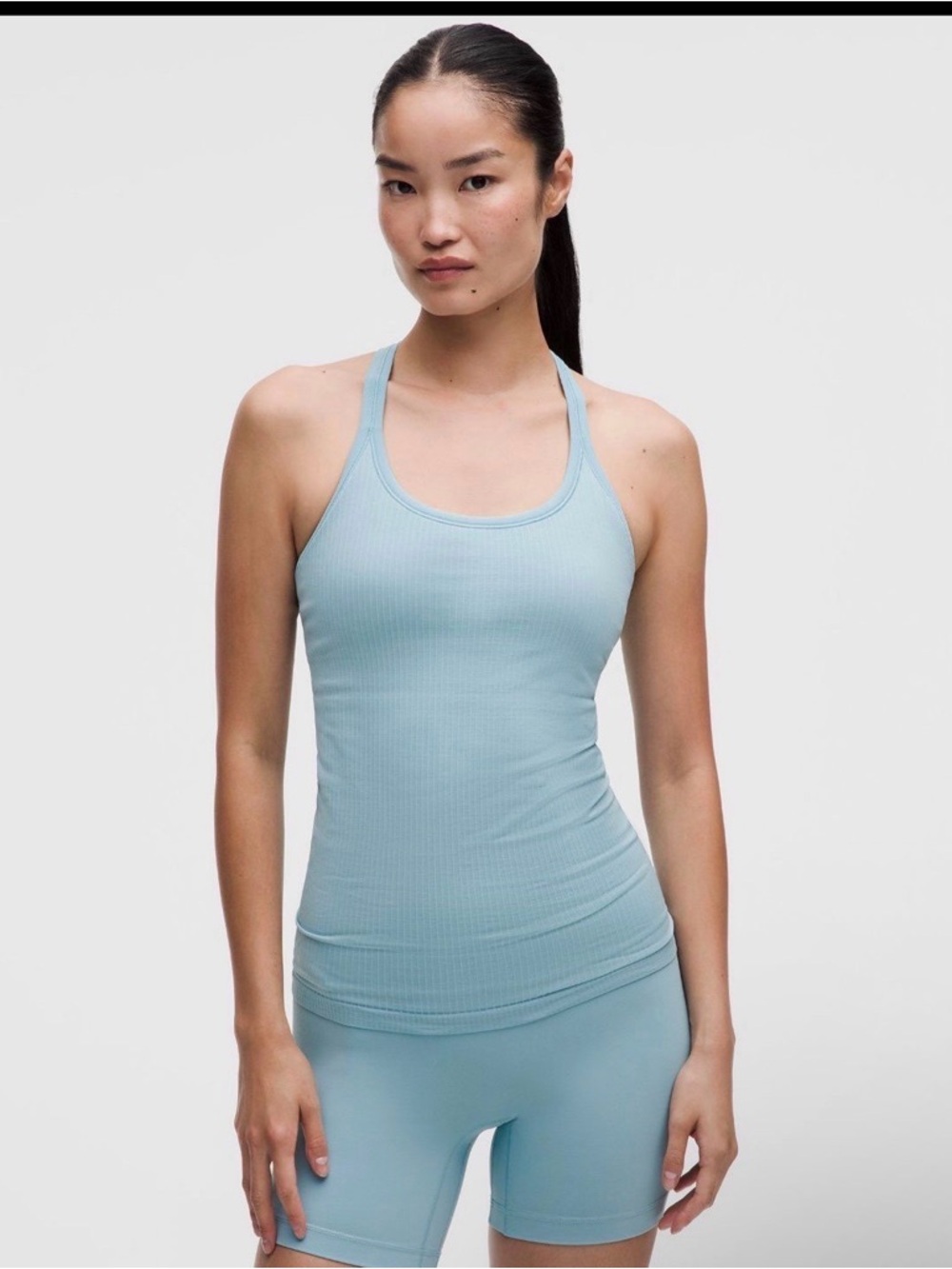 NWT Lululemon Ebb to Street Tank Top in Seafoam size 8